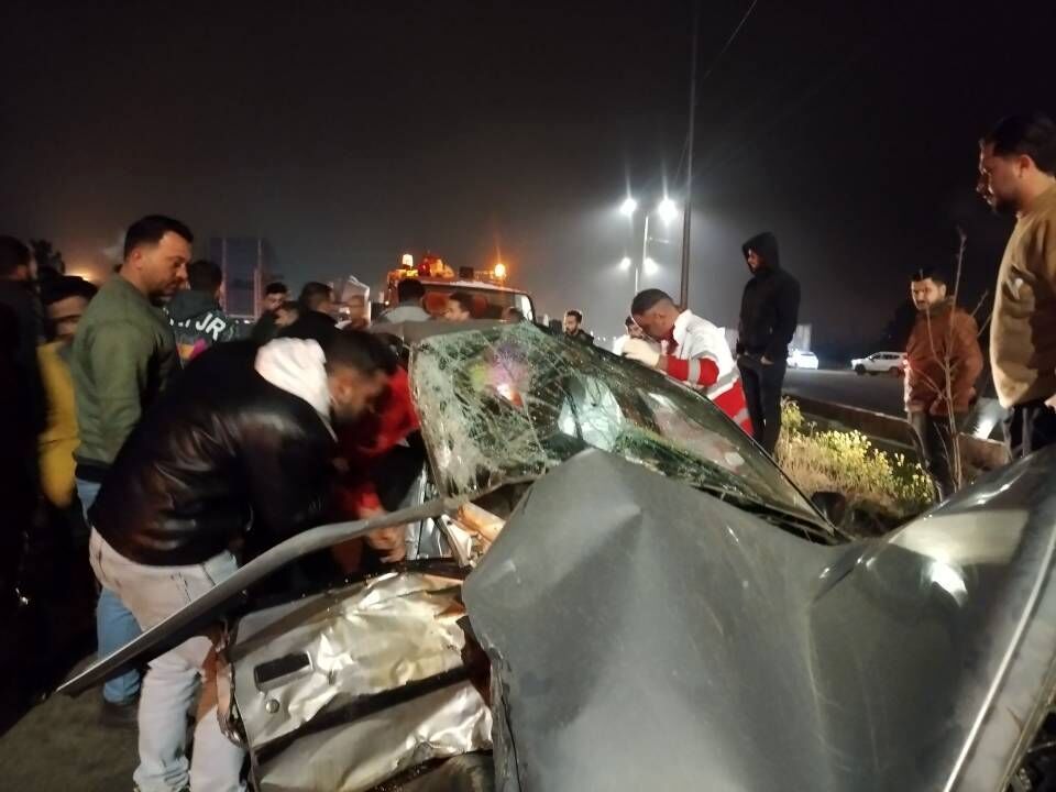 حادثه مرگبار در شهرستان خمین/ ۲ نفر جان باختند + تعداد مصدومان