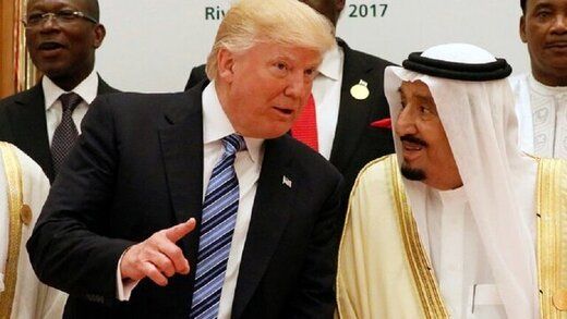 محور گفتگوی تلفنی ترامپ با شاه سعودی