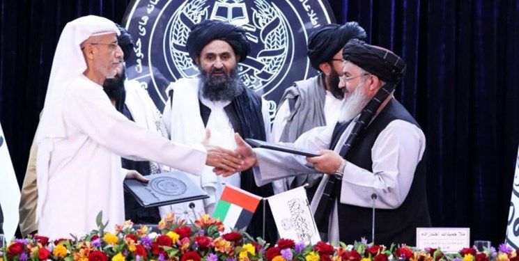روابط طالبان با امارات نزدیک تر شد/ امضای قرارداد 10 ساله!
