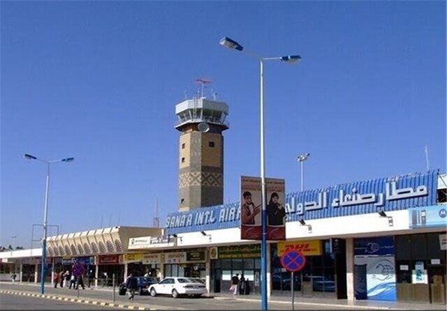 فرودگاه صنعا هدف قرار گرفت
