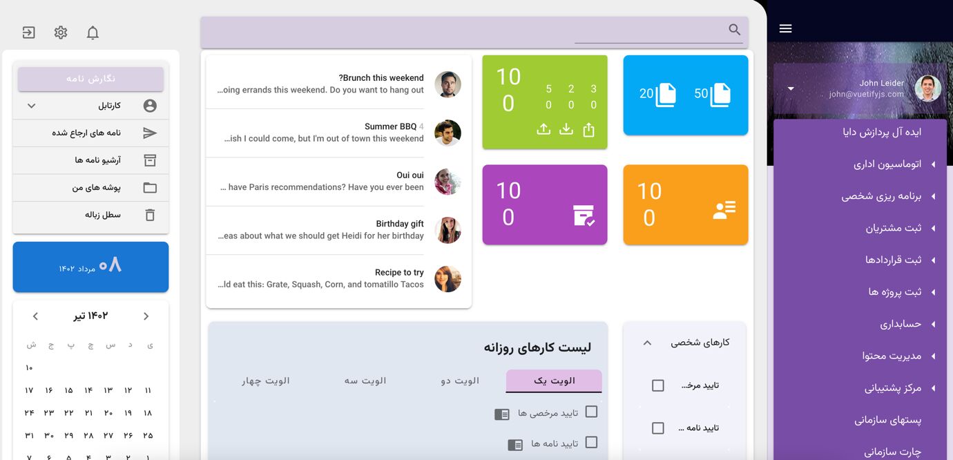 بهترین نرم‎ افزار اتوماسیون اداری تحت وب کدام اند؟