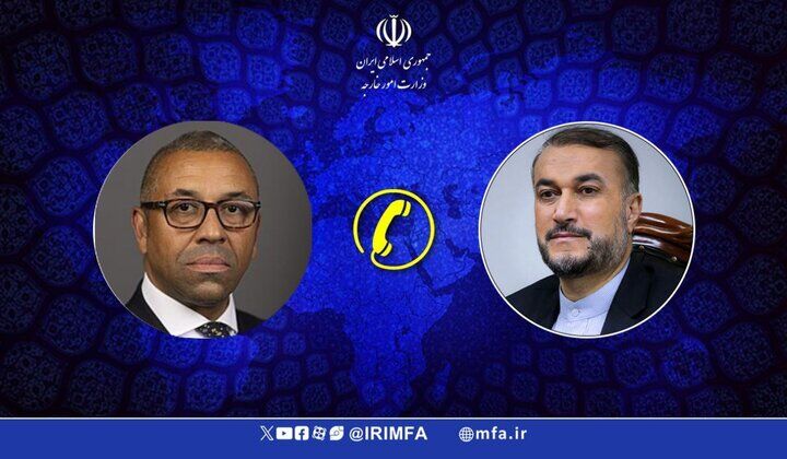 تماس تلفنی وزیر امور خارجه انگلیس و امیرعبداللهیان 