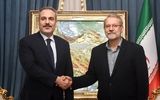 هاکان فیدان به دیدار علی لاریجانی رفت + عکس
