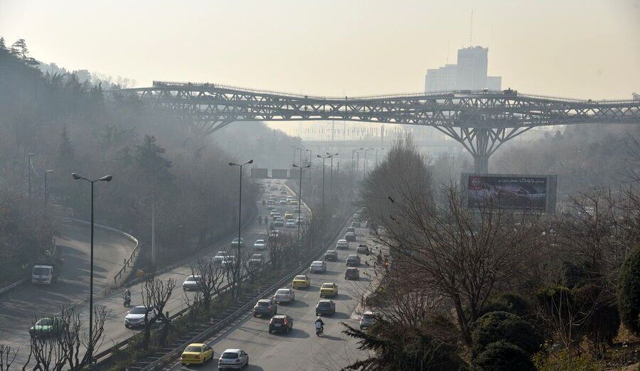 تهران باز هم آلوده‌ترین شهر جهان شد+عکس‌ها