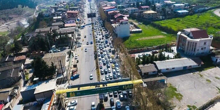 هشدار به مسافران؛ ترافیک در این محور سنگین است!