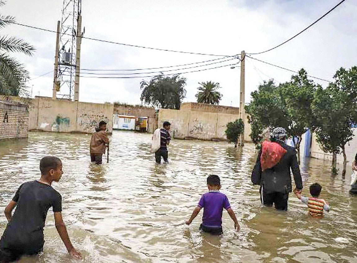 تفاوت سیلاب اخیر خوزستان