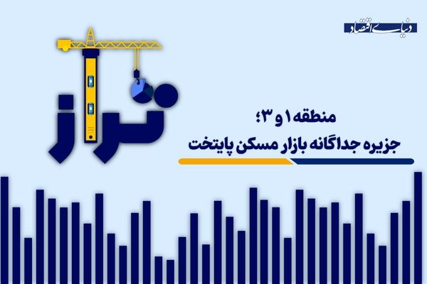 منطقه ۱ و ۳؛ جزیره جداگانه بازار مسکن پایتخت
