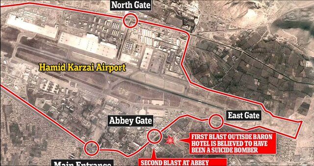 جدیدترین آمار تلفات و زخمی‌های حملات تروریستی فرودگاه کابل