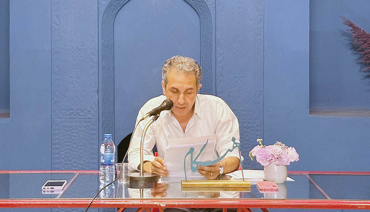 آثار هوشنگ گلشیری در خانه صفوی اصفهان بررسی شد