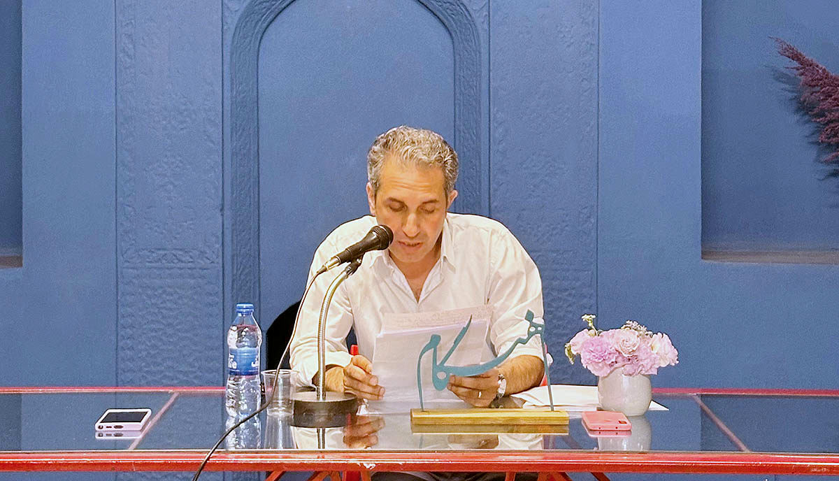آثار هوشنگ گلشیری در خانه صفوی اصفهان بررسی شد