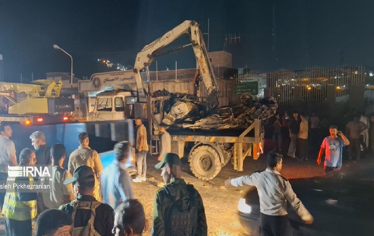 تعداد جان باختگان حادثه انفجار تانکر سوخت در پلیس‌راه سنندج ـ همدان