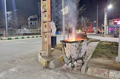 یکشنبه شب نسبتا آرام ایران