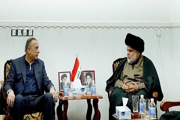 دیدار الکاظمی با مقتدی صدر پشت درهای بسته