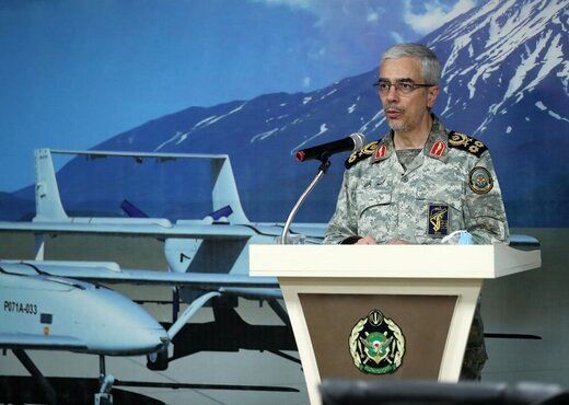 واکنش رئیس ستاد کل نیروهای مسلح به خبر «استفاده از پهپادهای ایرانی در جنگ اوکراین»