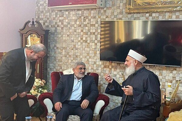 سردار قاآنی با مفتی اهل سنت عراق دیدار کرد