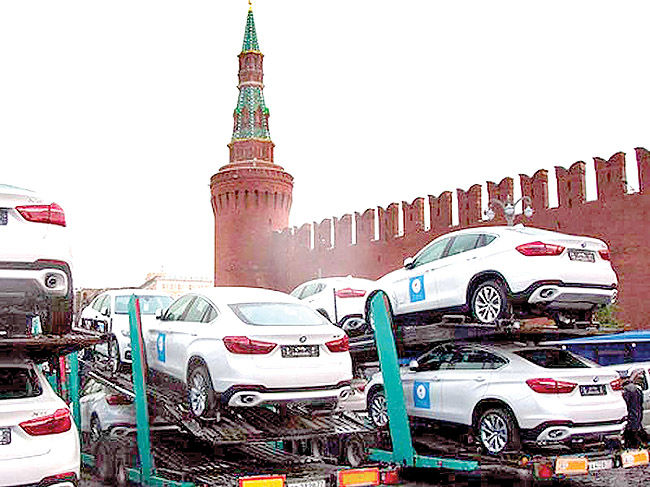  خودرو  در  روسیه سرمایه شد