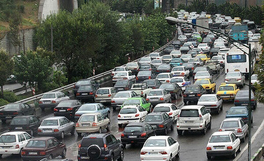 کدام معابر تهران بیشترین ترافیک را دارد؟