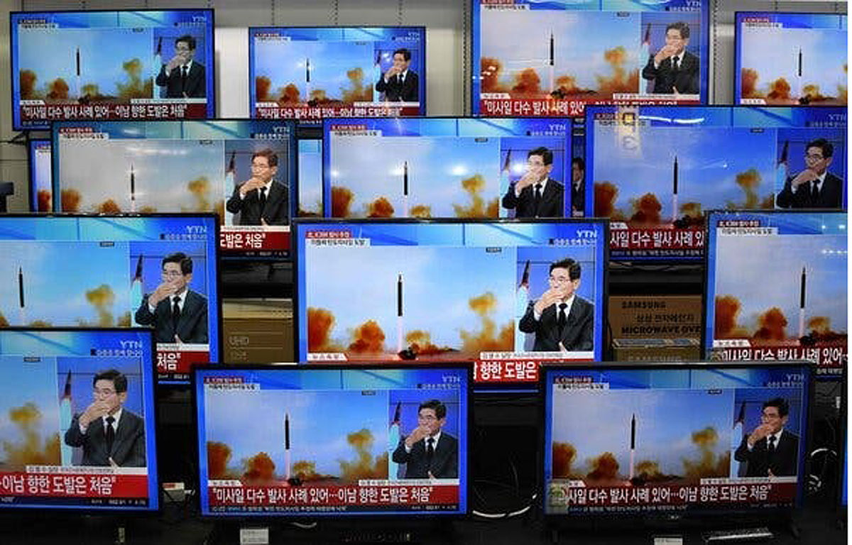رکورد پرتاب موشک در کره شکست