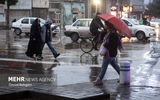 بارندگی شدید در 7 استان کشور/ تهران سرد می شود