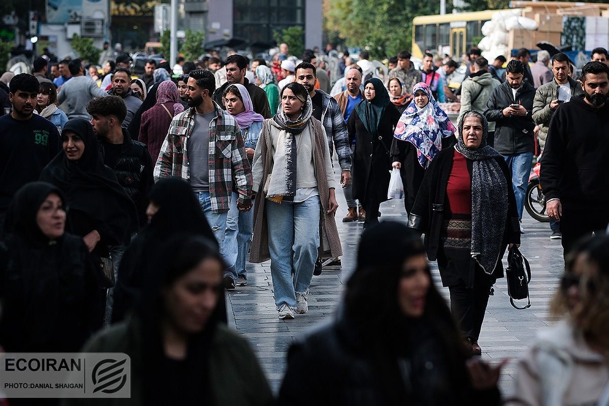 نرخ مشارکت اقتصادی زنان و مردان به تفکیک سن