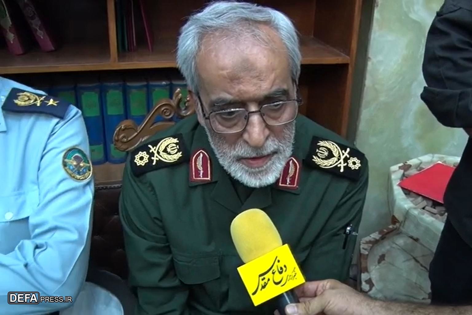 سردار نجات: جنگ ادامه می‌یافت اسرائیل به کلی نابود می‌شد
