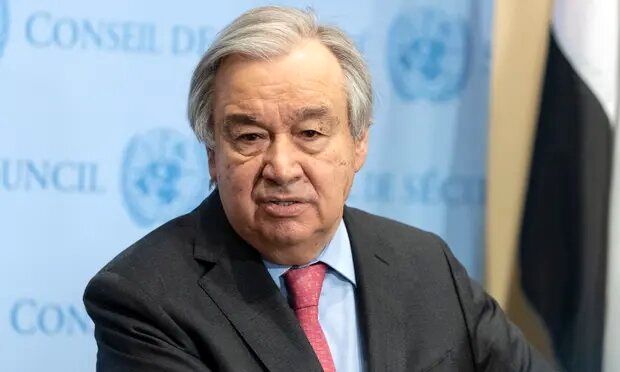 دبیرکل سازمان ملل: مداخله نظامی روسیه در اوکراین، نقض مبانی سازمان ملل است