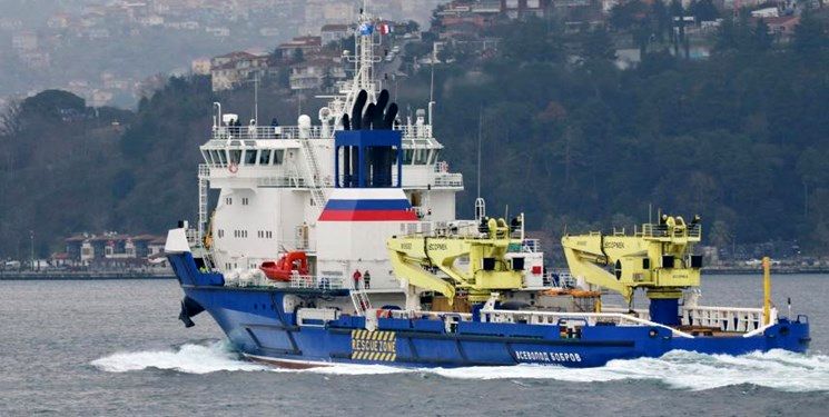 حمله اوکراین به کشتی نظامی روسیه تکذیب شد