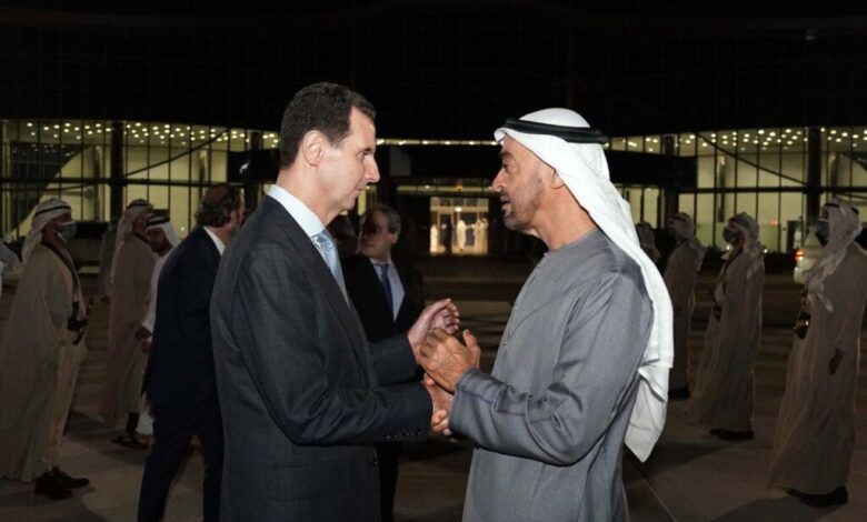 پشت پرده‌ دیدار مهم میان بشار اسد و بن زاید