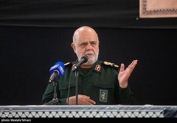 معاون نیروی قدس سپاه: شهیدانی که در افغانستان، لبنان، یمن و سوریه به شهادت رسیدند از خانواده‌های ایرانی دفاع کردند