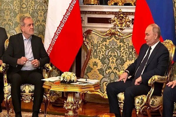 دیدار پزشکیان و پوتین در حاشیه اجلاس شانگهای+ویدئو