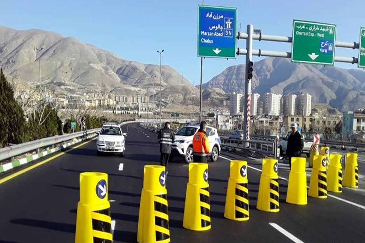 مسیر رفت و برگشت چالوس مسدود شد
