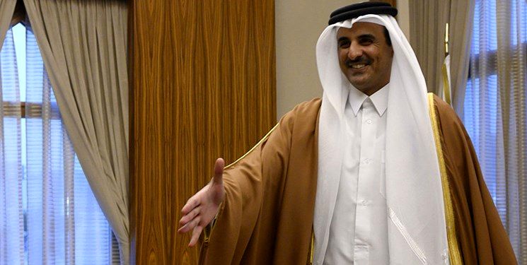 پیام مکتوب امیر کویت به همتای قطری 