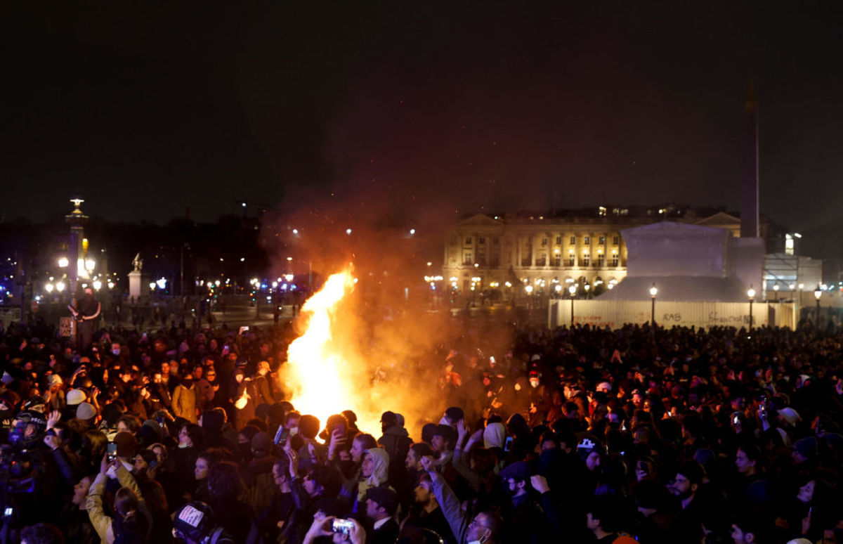 اعتراضات در فرانسه شدت گرفت/ تکرار کابوس جلیقه زردها برای مکرون