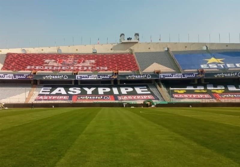 حال و هوای استادیوم آزادی پیش از بازی استقلال و پرسپولیس در دربی 97