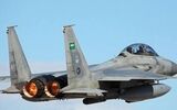 سرنگونی جنگنده F15 عربستان در آسمان یمن