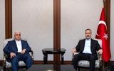 دیدار و گفتگوی فیدان با رئیس سازمان حشد شعبی عراق 