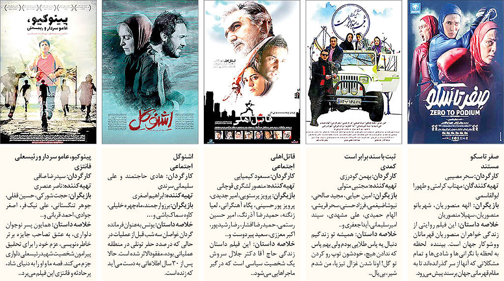 ترافیک شدید اکران در سینما
