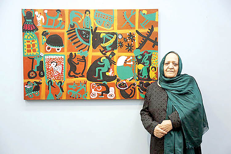 ماجرای مادربزرگی که نقاش شد