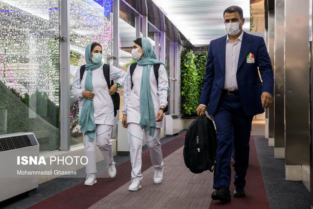 معطلی المپیکی های ایران در فرودگاه توکیو