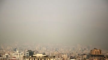 شاخص آلودگی بالای ۲۰۰ در تهران
