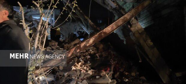 حمله دشمن صهیونی - آمریکایی به یک منطقه مسکونی خرم‌آباد+ تصاویر