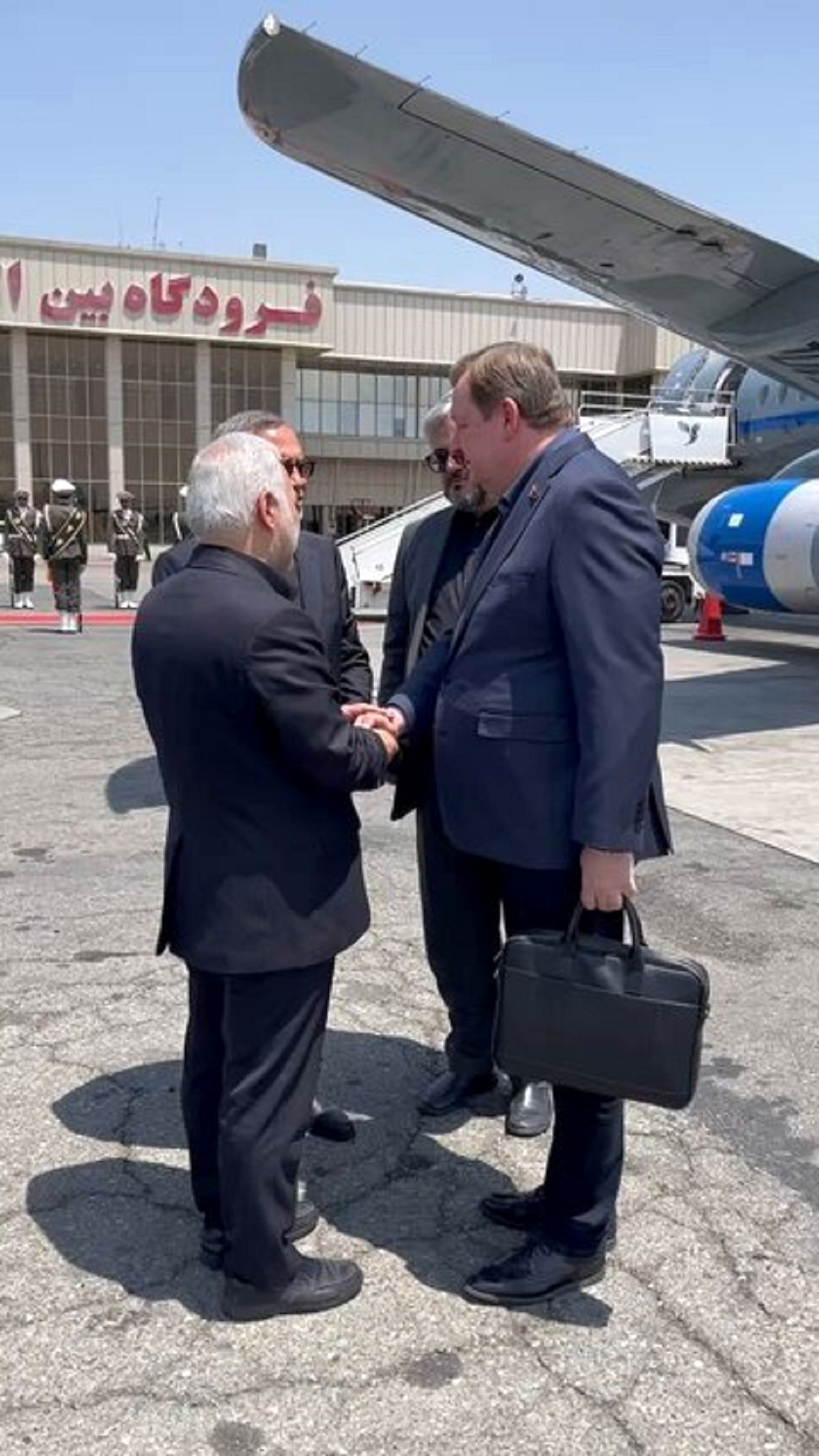 وزیر خارجه بلاروس وارد تهران شد
