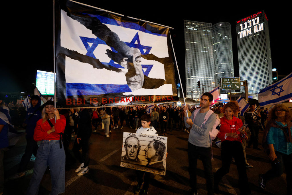 معترضان به خانه نتانیاهو رسیدند!/هفته سرنوشت‌ساز اعتراضات اسرائیل