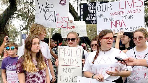 تظاهرات بزرگ ضدسلاح
