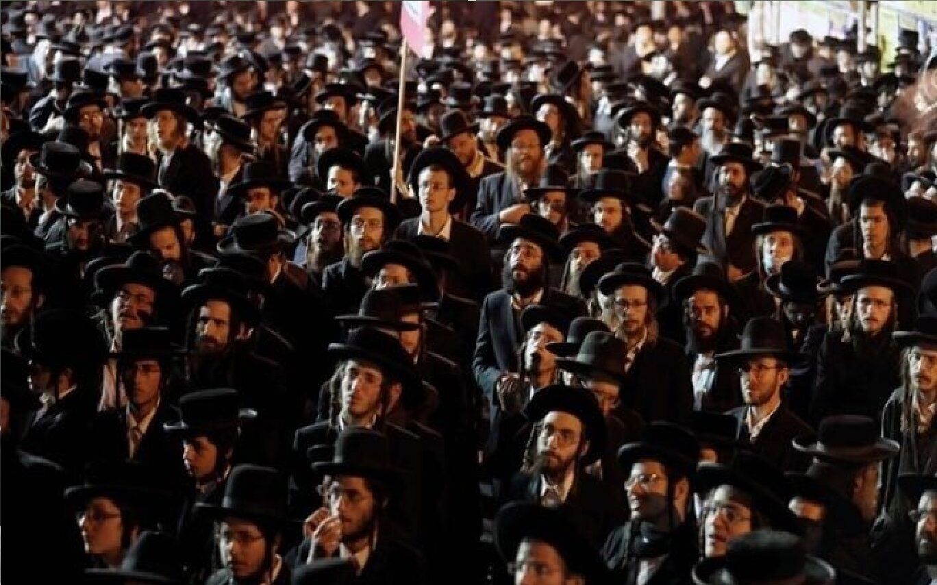 تجمع اعتراضی «حریدی‌ها» در سرزمین‌های اشغالی + فیلم