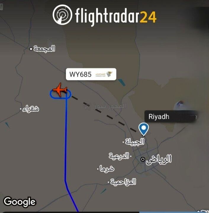 تعلیق پروازها در جده و ریاض