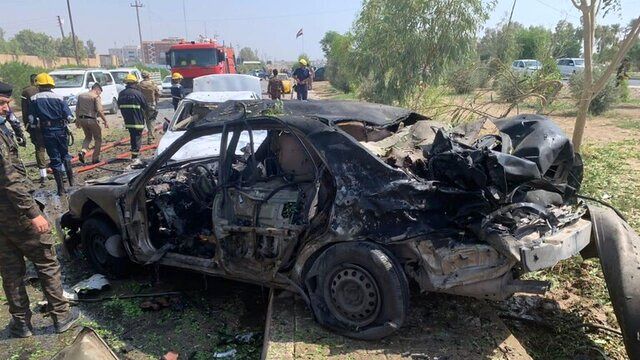 انفجار خودروی بمب‌گذاری شده در غرب عراق