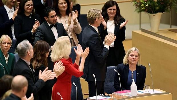 یک زن برای نخستین بار نخست وزیر سوئد شد