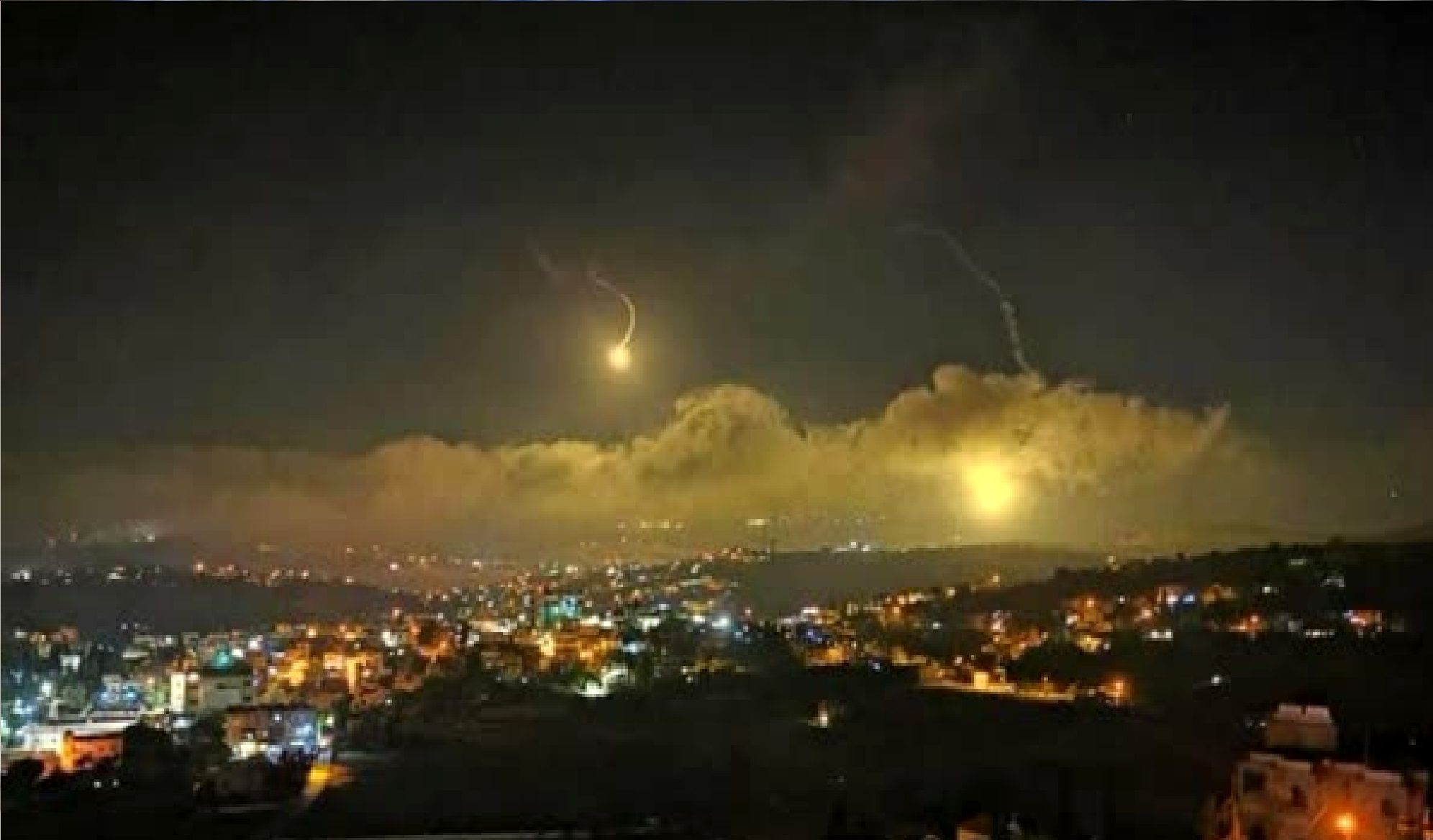 حملات موشکی صهیونیست‌ها به جنوب لبنان 
