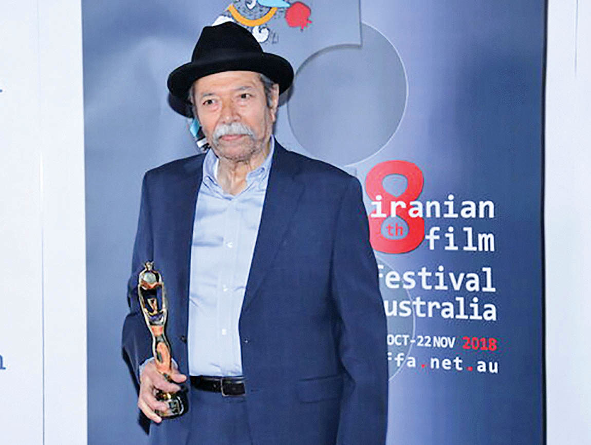 تقدیر از علی نصیریان در جشنواره‌ فیلم‌های ایرانی استرالیا